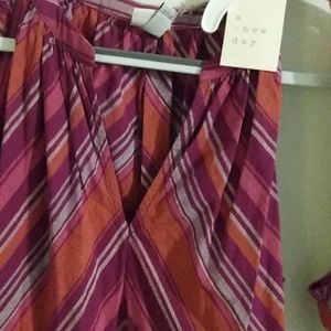 A new day women dress multi color with pockets 3 lrg